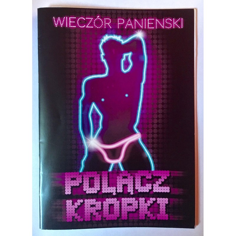 Gra Książeczka Połącz Kropki na Wieczór Panieński